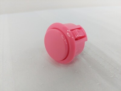 Sanwa OBSF 30mm Pushbuttons Pink Sanwa OBSF 30mm Pushbuttons Pink