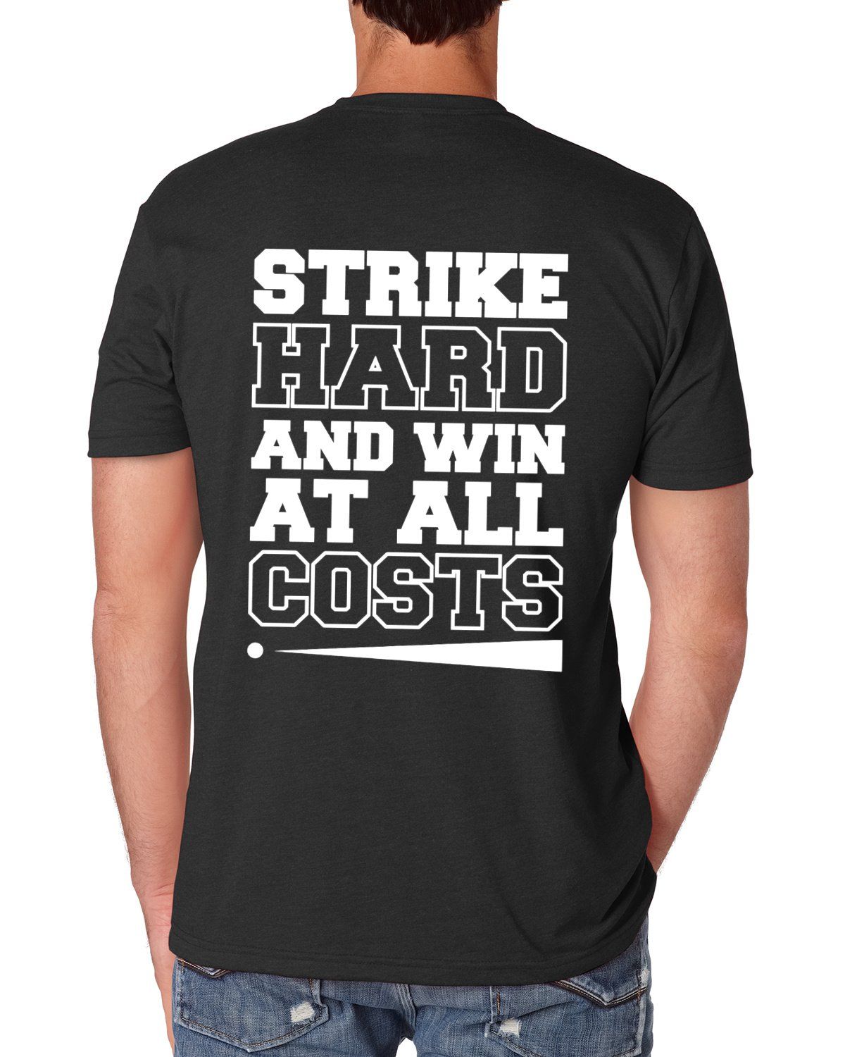 Men's Loose Fit Mantra T-Shirt Men's Loose Fit Mantra T-Shirt, SIZE: S, COLOR: BLACK