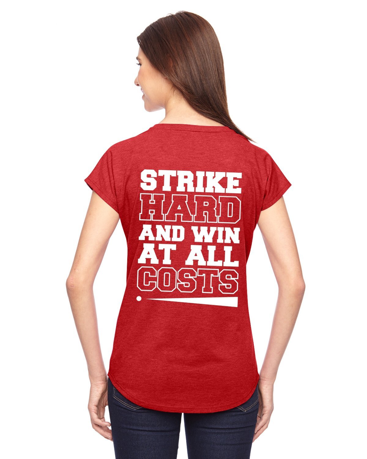 Women's Semi-Fitted Mantra V-Neck T-Shirt