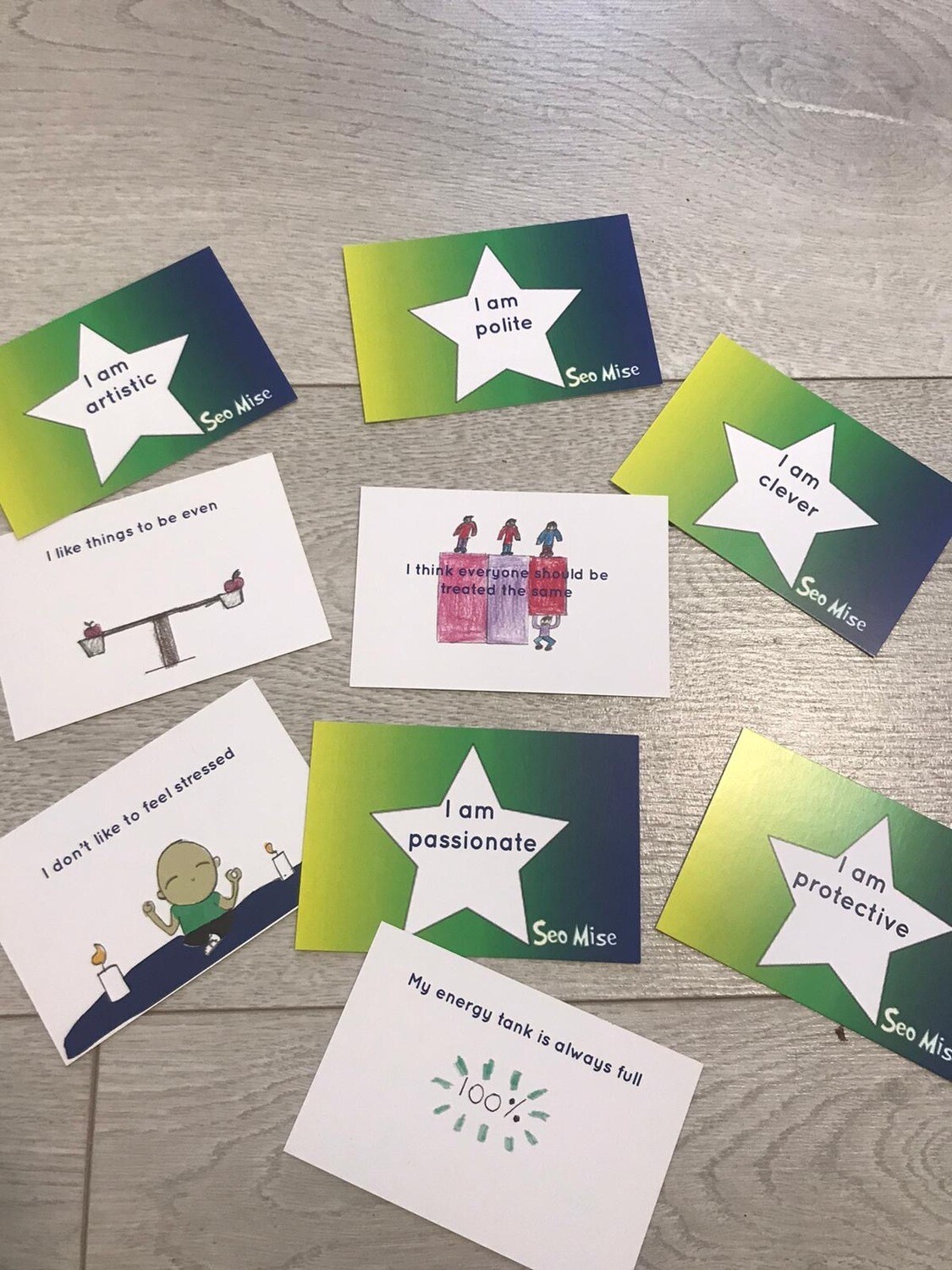 Seo Mise Strength Cards