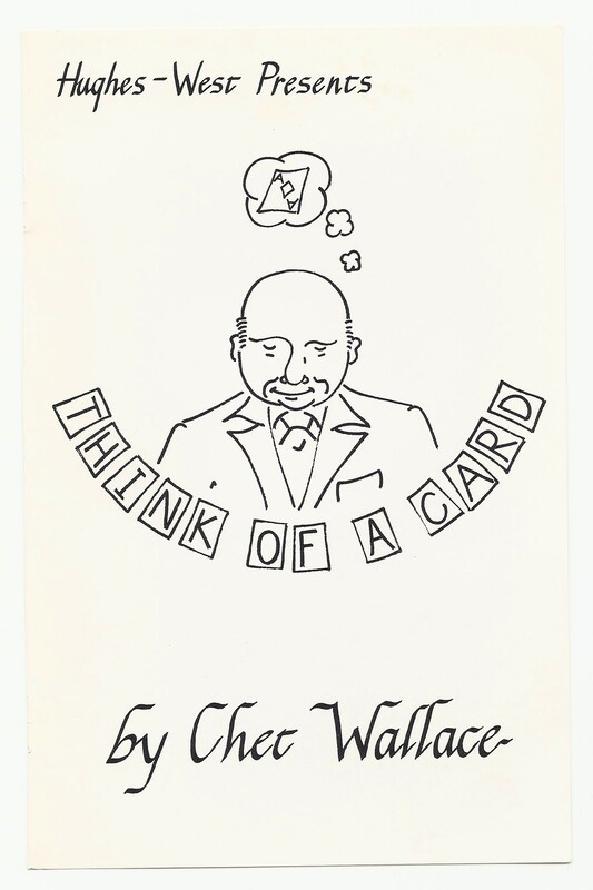 Think of a Card - Chet Wallace