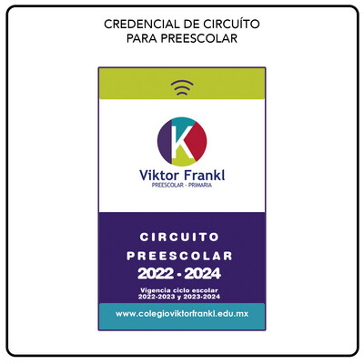 CREDENCIAL DE CIRCUITO EXCLUSIVA PARA CORREGIDORA PREESCOLAR, 1º Y 2° DE PRIMARIA. CICLO ESCOLAR 2025-2026. (Se entrega 12 de septiembre)
