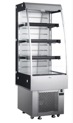 Marchia MDS250 24" Open Air Refrigerated Display Merchandiser, 76”H S/S
