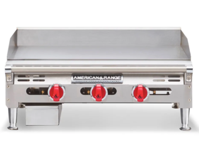 American Range AEMG48 48" Gas Griddle w/ Manual Controls - 3/4" Steel Plate , Natural Gas
