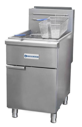 Standard Range SR-F5-LP 5 tube fryer - LP, 150K BTU