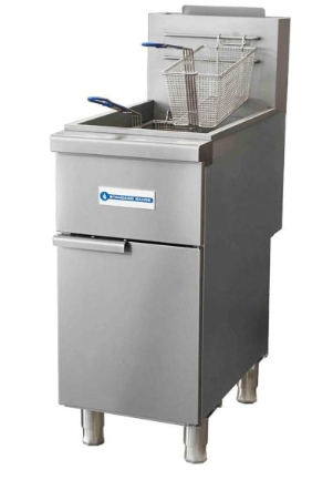 Standard Range S50-NAT 4 tube fryer - NG, 120K BTU