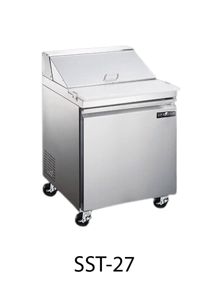 27.5'' 1-DOOR SANDWICH PREP STATION