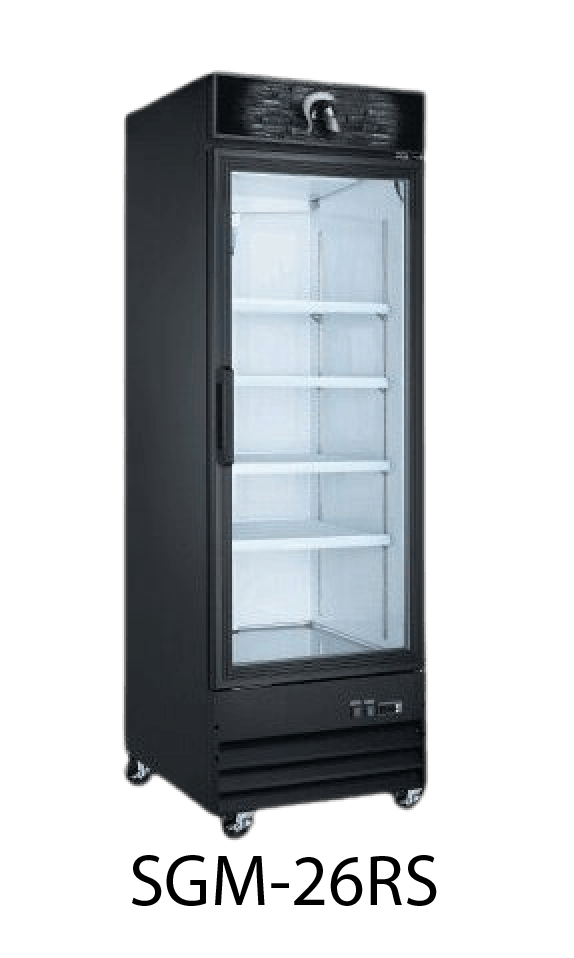 26" 1-DOOR MERCHANDISER REFRIGERATOR