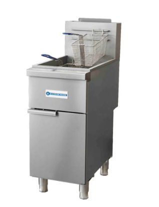 Standard Range S50-LP 4 tube fryer - LP, 120K BTU