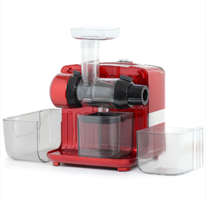 JCUBE500RD Omega® Cold Press 365® Masticating Slow Juicer with OnBoard Storage, Red