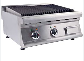 COOKLINE LG2-E LG-02-E Electric Lava Rock Grill