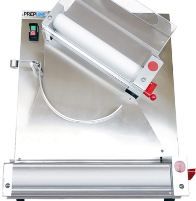 PREPLINE DR12-2 12" Two Stage Countertop Dough Sheeter - 120V