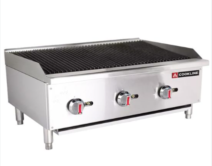 COOKLINE CCB-36 36" Radiant Char Broiler, 90K BTU
