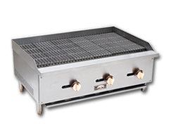 36" WIDE GAS RADIANT BROILER