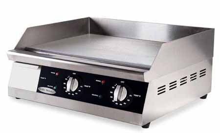 Serv-Ware ETG-24 Electric Thermostatic Griddle 24" 24.13" W x 19.76" D x 9.40" H