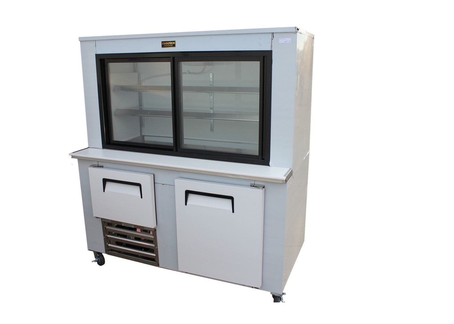 Cooltech Stainless Steel Refrigerated Pie Case 48"