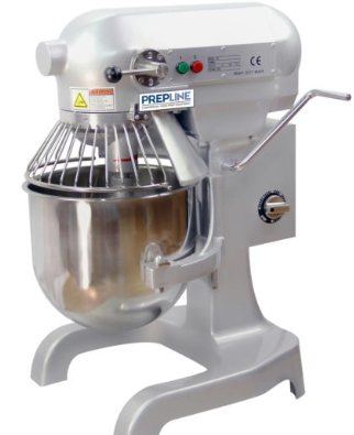 PREPLINE PHLM10B-T 10 Qt Gear Driven Heavy Duty Stainless Commercial Planetary Mixer
