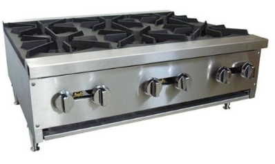 COOKLINE CHP-36-6 6 Burners, 150K BTU