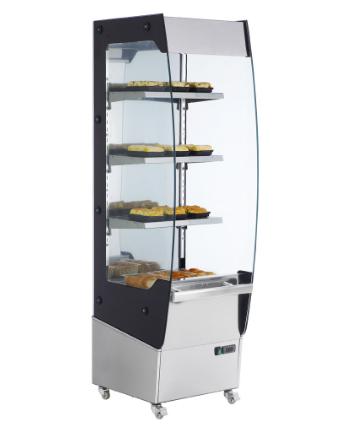 Marchia MHS220 24" Open Air Heated Display Merchandiser, 68”H