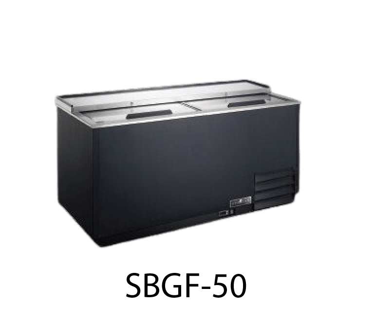 50" GLASS FROSTER CASE