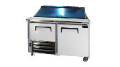 Cooltech 1-1/2 Door Refrigerated Sandwich Prep Unit 48"