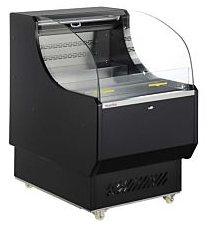 Marchia USTAR25 25" Low Profile Open Air Refrigerated Display , Optional Dry Top
