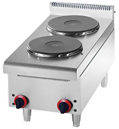 COOKLINE GS2 Countertop 2 Burner Electric Hot Plate - 5200W
