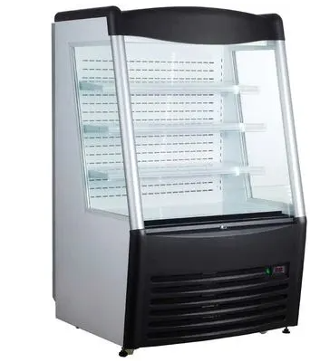 Marchia MDS390 36" Open Air Refrigerated Display Merchandiser, 60”H Black