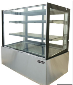 Marchia MDC101 28" Refrigerated Countertop Display Case, Black