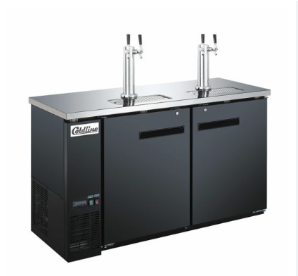 Coldline 60” Beer Dispenser - 24" depth