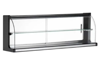 Marchia USTAR-T50 52" Dry Curved Glass Countertop Bakery Display Case, Non Refrigerated