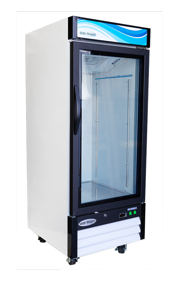 Serv-Ware GR12-HC 1 Glass Door 12 cu. ft. Refrigerator