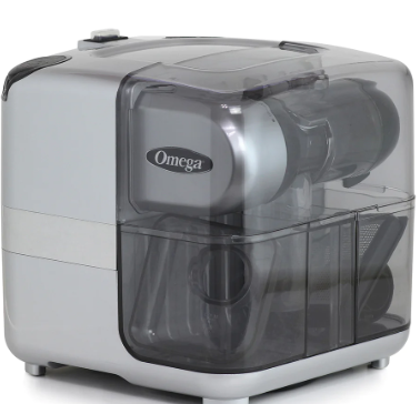 JCUBE500SV Omega® Cold Press 365® Masticating Slow Juicer with OnBoard Storage, Silver