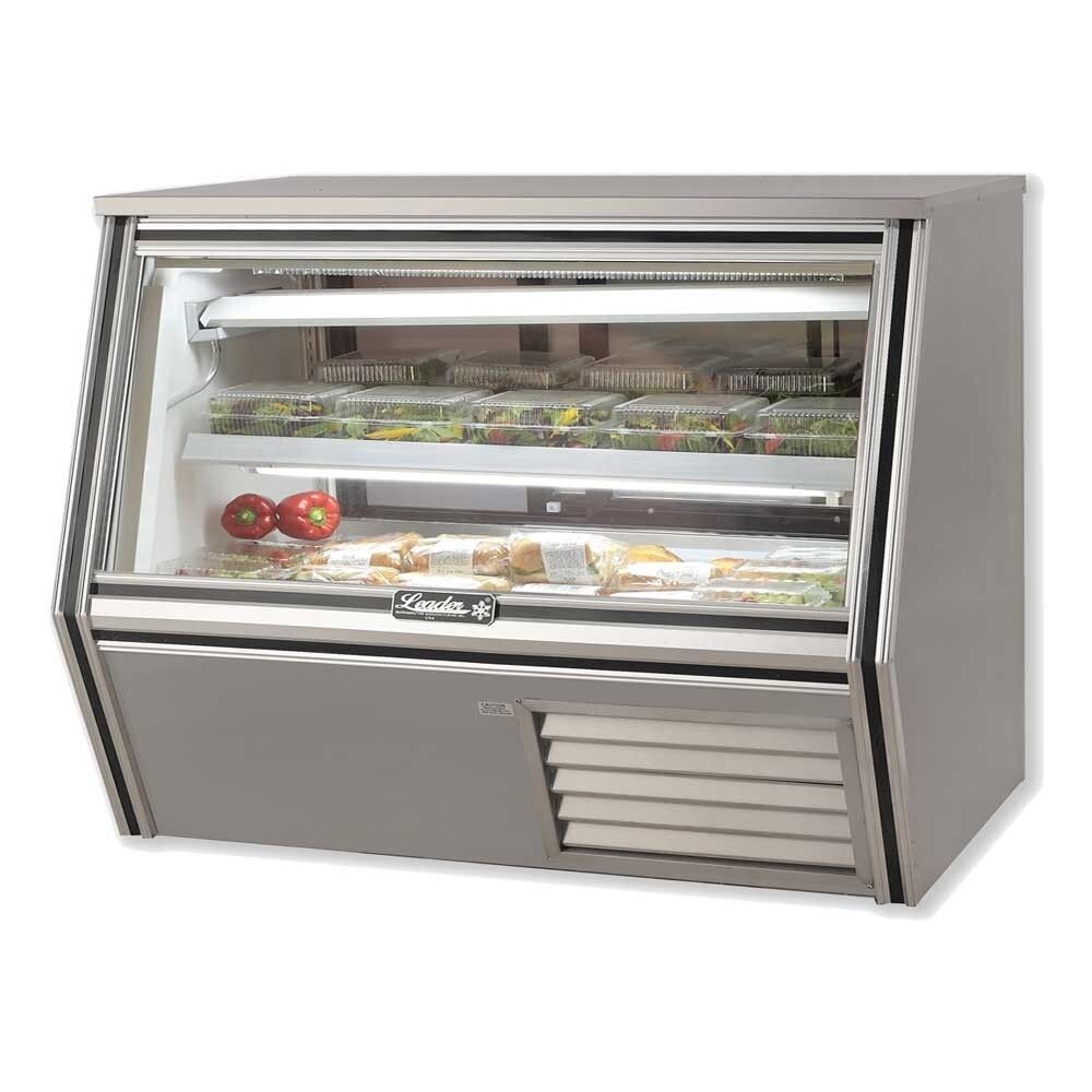 118"W COUNTER STRAIGHT GLASS MEAT CASE ETL CERTIFIED