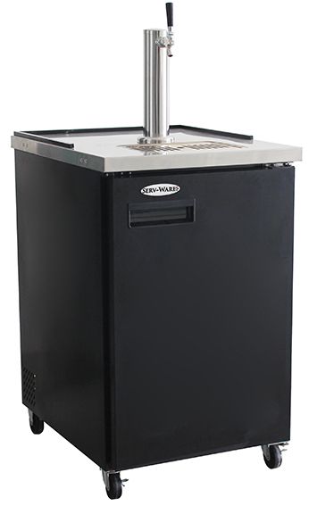 Serv-Ware DD24-1-HC** 24 in. Unit / 1 Tower