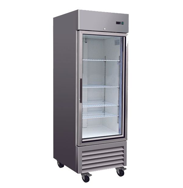 Serv-Ware RR1G-HC** 1 Glass Door 23 cu. ft. Refrigerator