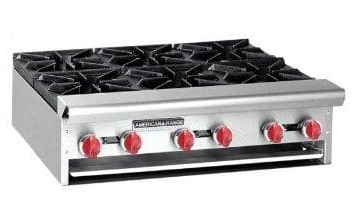 American Range ARHP-36-6 - Hotplate, counter unit, gas, 36" wide