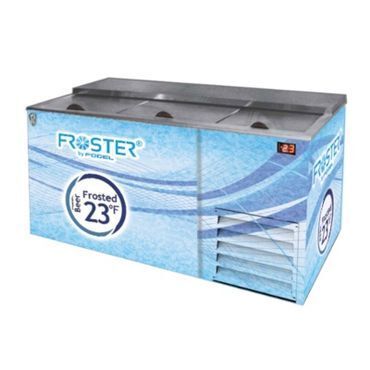 Fogel Refrigeration FROSTER-B-65-US - Beer Merchandiser, 3-Section