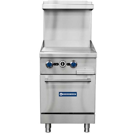 Standard Range SR-R24-24MG 24" Range - 24" top griddles and 1 standard oven