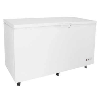 Coldline CF60 60” White Chest Freezer, LED, Casters, 1 Basket, 15 cu ft