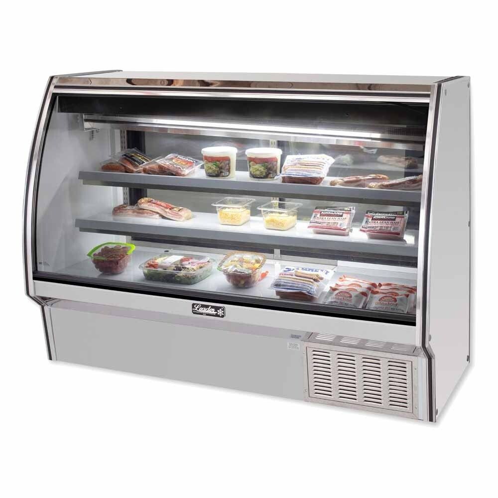96"W CURVED GLASS HIGH DELI CASE ETL APPROVED