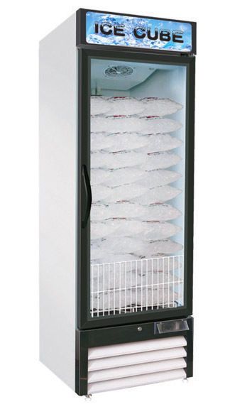 1-GLASS DOOR ICE MERCHANDISER