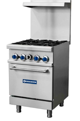 STANDARD RANGE SR-HP24-M 24" Hot plate 4 Burners, 100K BTU
