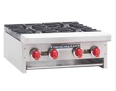 American Range ARHP-24-2 - Hotplate, counter unit, gas, 24" wide