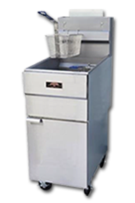 40 LB GAS FRYER (3 TUBES)