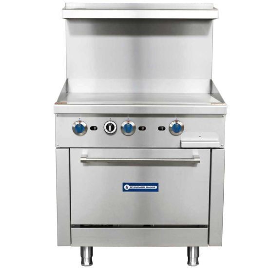 Standard Range SR-R36-36MG 36" Range - 36" top griddles and 1 standard oven