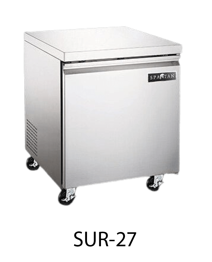 27" 1-DOOR UNDERCOUNTER REFRIGERATOR