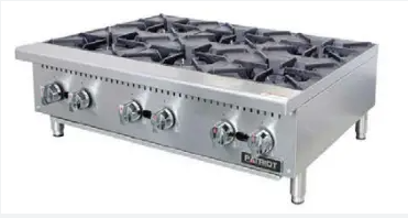 STANDARD RANGE SR-HP12-M 12" Hot plate 2 Burners 50K BTU
