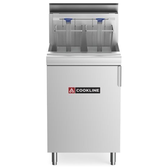Cookline CF75-LP 75lb Floor Model Deep Fryer, (150K BTU), LIQ PROPANE
