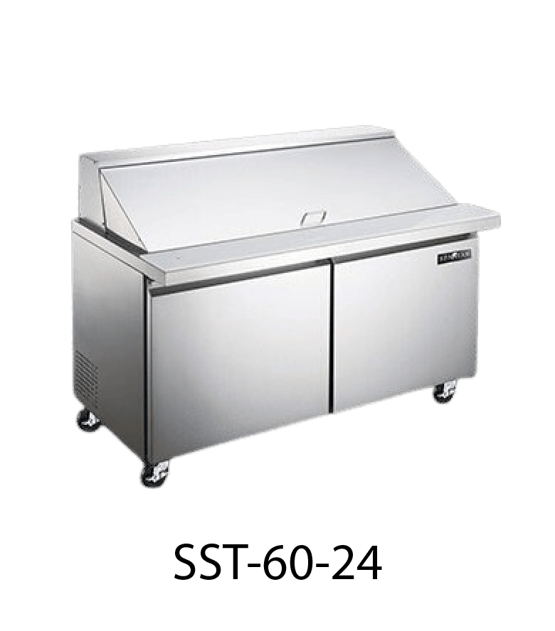 60'' 2-DOOR MEGA TOP SANDWICH